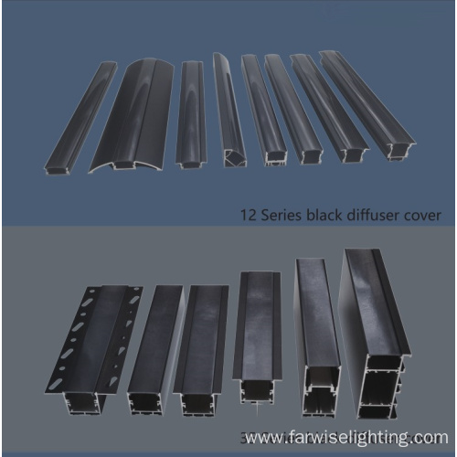 flushed led linear aluminum light LED lighting profile